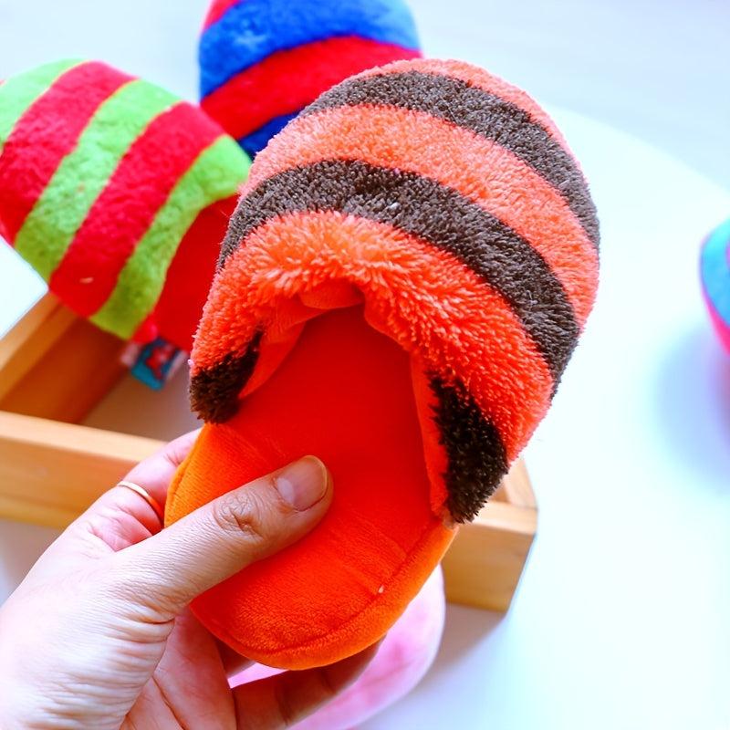 Dog Squeak Toy Slipper for Training Biting and Chewing