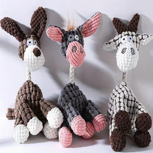 Cotton Rope Squeaky Toy For Dog Chew Toy