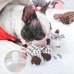 Durable Donkey Plush Toy for Dogs Interactive Chew Toy