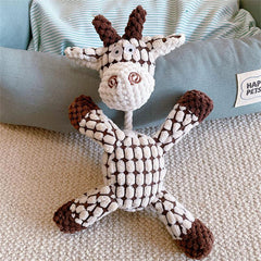 Durable Donkey Plush Toy for Dogs Interactive Chew Toy
