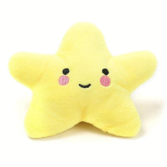 Star Pet Grinding Teeth Squeaky Plush Toy for Dog