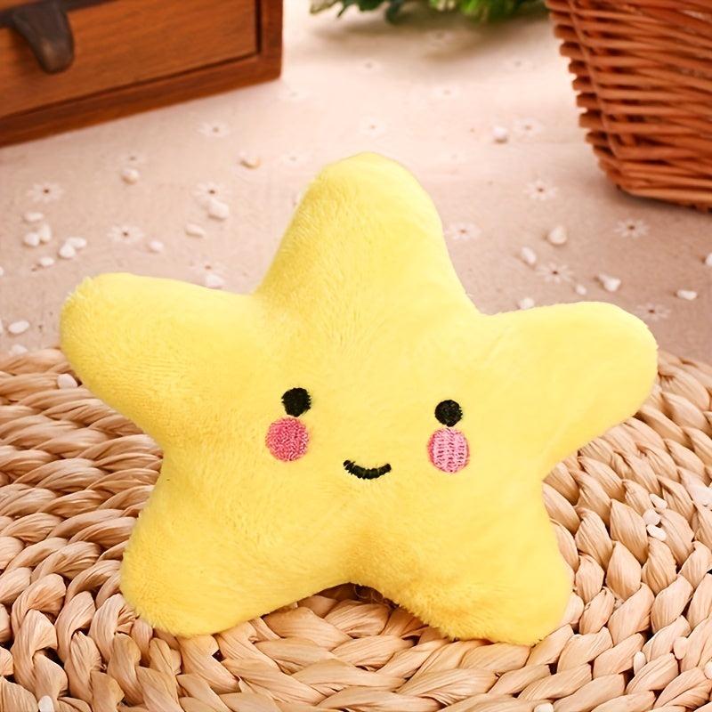 Star Pet Grinding Teeth Squeaky Plush Toy for Dog