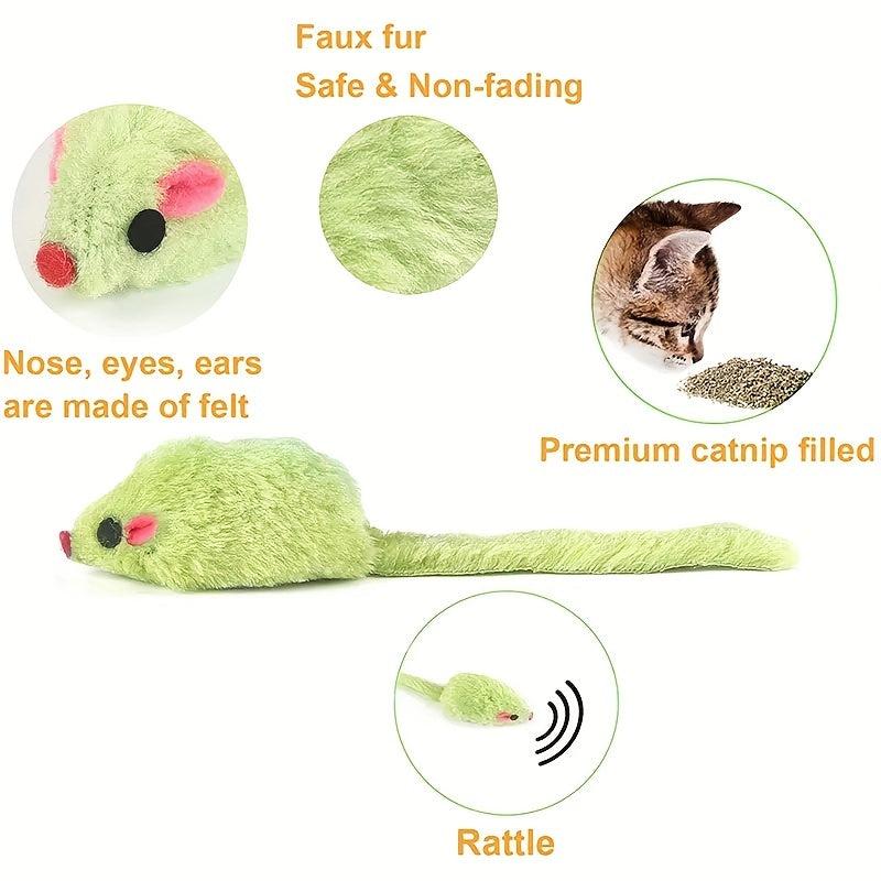 Interactive Pet Mouse Toy for Fun and Playful Cats