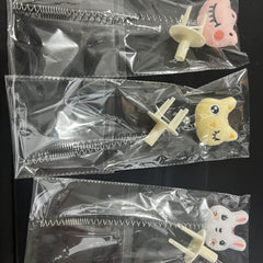 Interactive Cat Teaser Toy with Plush Animal & Ring Spring