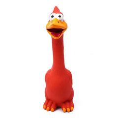 Molar Latex Chicken Pet Toy for Bite Resistant Fun