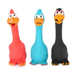 Molar Latex Chicken Pet Toy for Bite Resistant Fun
