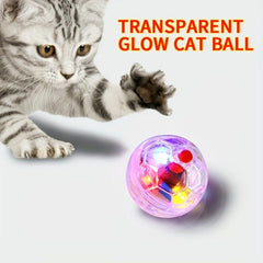 Glow-in-the-Dark Cat Toy Ball - Nighttime Play & Training
