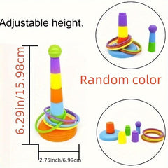 Bird Ring Training Toy Parrot Chew Toy Educational Interactive Toy