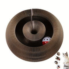 Interactive Cat Scratching Board with Cat Ball Toy