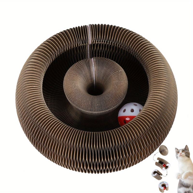 Interactive Cat Scratching Board with Cat Ball Toy