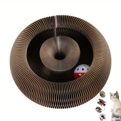 Interactive Cat Scratching Board with Cat Ball Toy