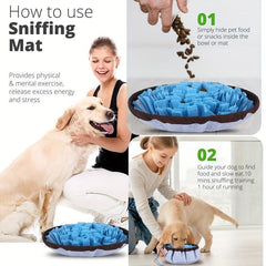 Adjustable Snuffle Mat For Dogs - Enrichment Pet Foraging Mat