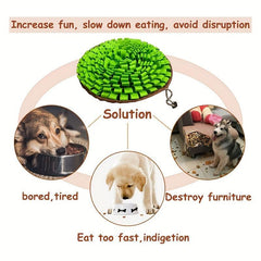 Adjustable Snuffle Mat For Dogs - Enrichment Pet Foraging Mat