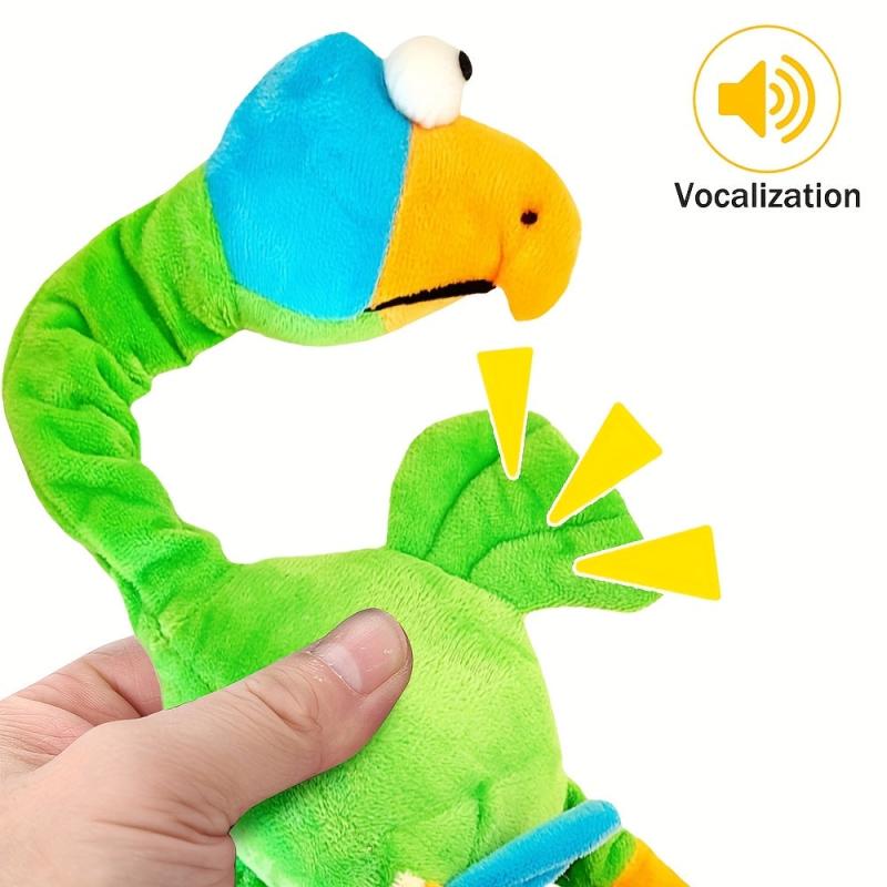 Bird Pet Plush Chew Toy for Dog Teeth Grinding