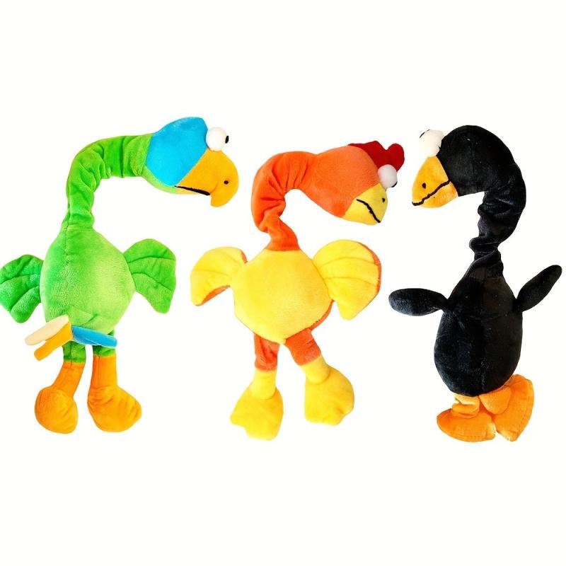 Bird Pet Plush Chew Toy for Dog Teeth Grinding