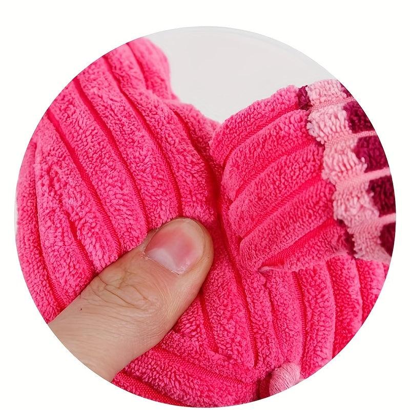 Durable Flamingo Plush Toy For Dogs