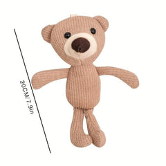 Bear Chew Toy for Dogs Interactive Plush Pet Toy