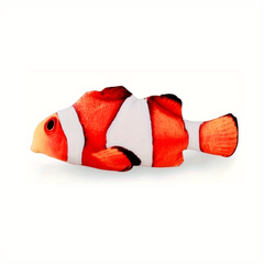 Interactive Pet Plush 3D Fish Cat Toy