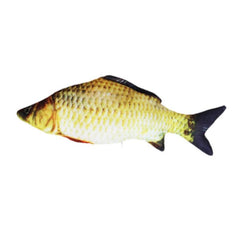 Interactive Pet Plush 3D Fish Cat Toy