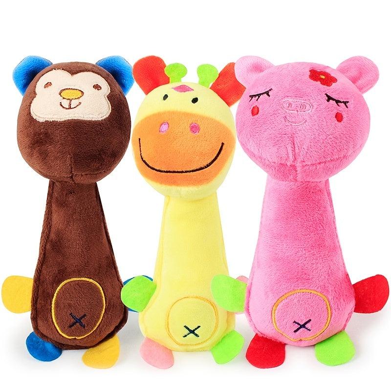 Plush Squeaky Dog Toy Fun Chew Toy For Cats And Dogs