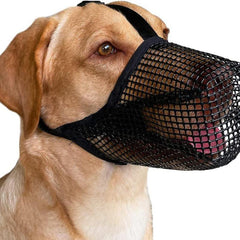 Breathable Soft Mesh Dog Muzzle for Small Medium Large Dogs Comfortable Secure