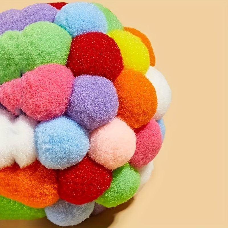 Interactive Cat Ball Toy 1pc Random Stimulating Fun for Indoor Cats & Kittens
