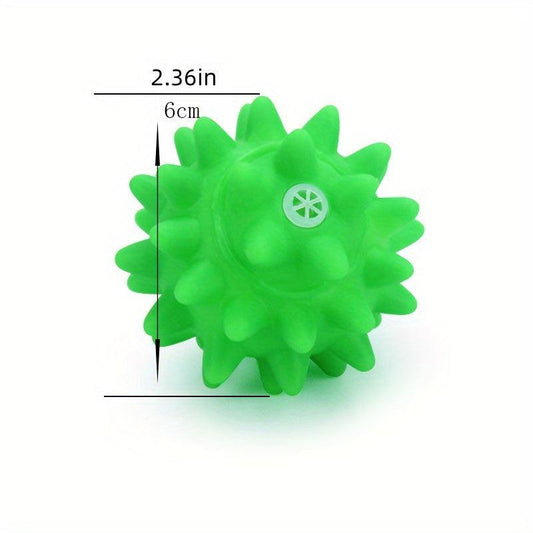 Colorful Rubber Ball Toy for Pet Fun