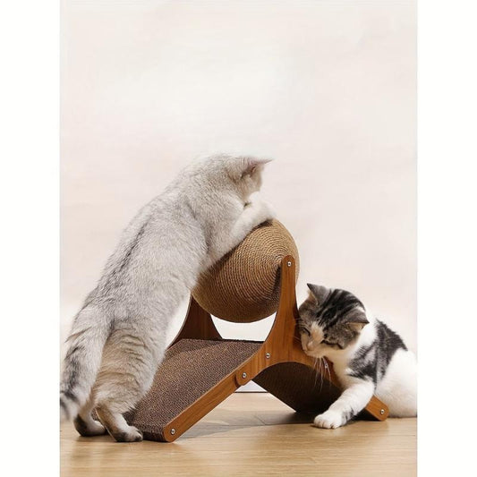 Rotatable Ball Cat Scratcher Toy Wear Resistant