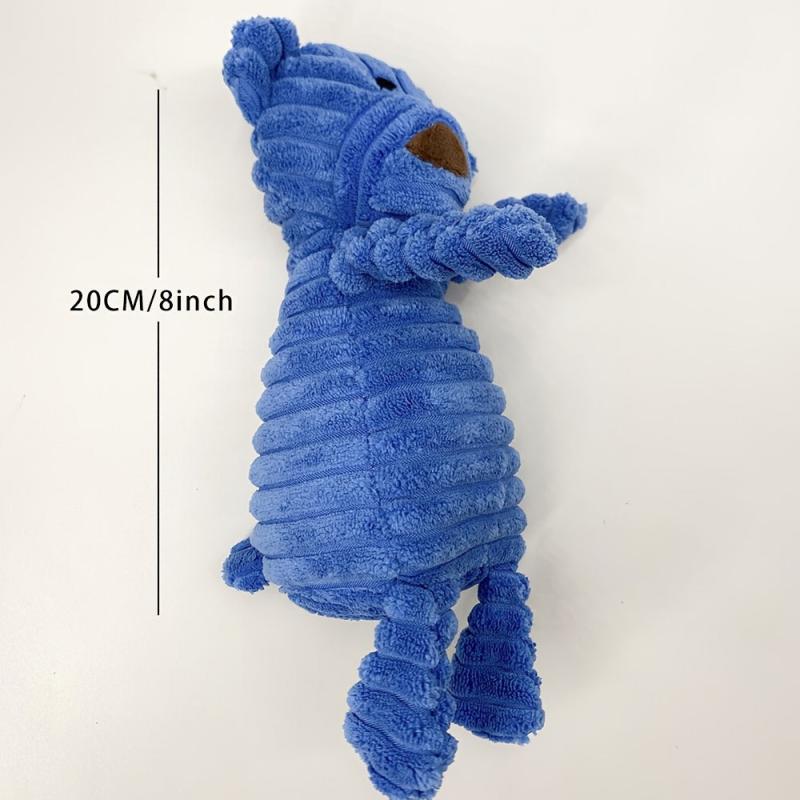 Durable Dog Plush Toys with Squeaky Sound