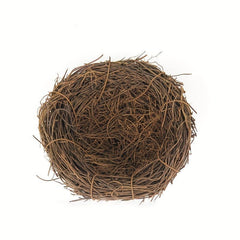 2pcs Rattan Bird Nests for Garden & Yard Decoration