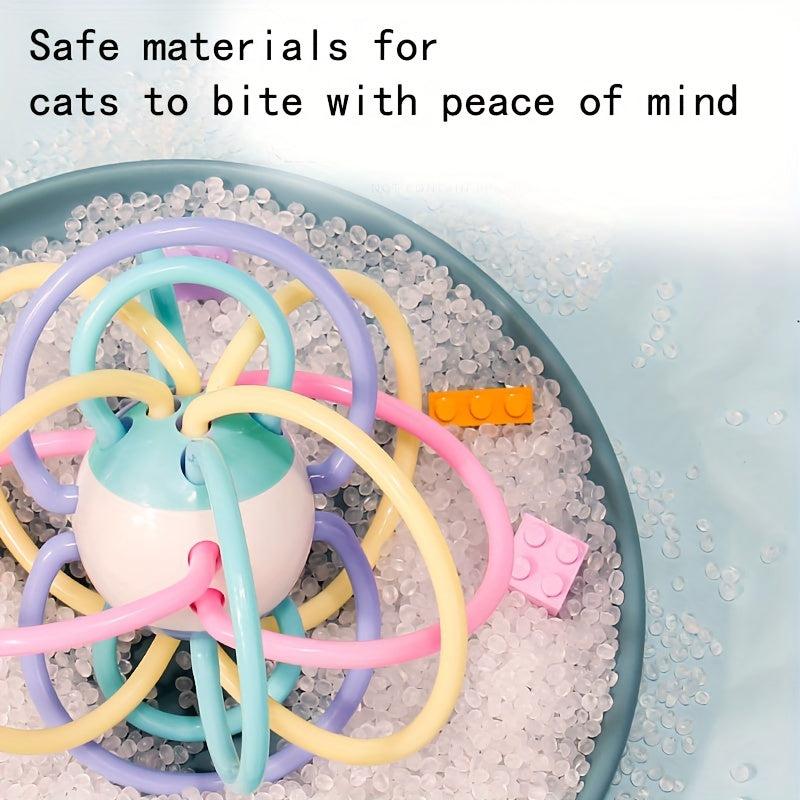 Interactive Cat Toy Self Playing Ball for Teething Kittens