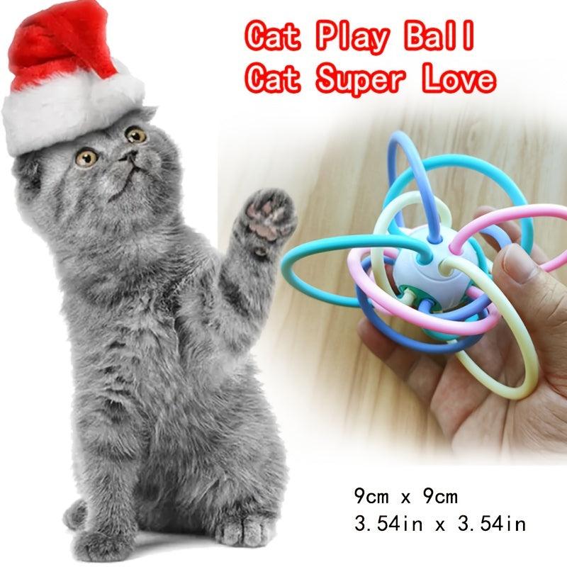 Interactive Cat Toy Self Playing Ball for Teething Kittens
