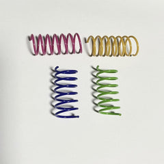 Interactive Colorful Spring Cat Toys for Playful Kittens