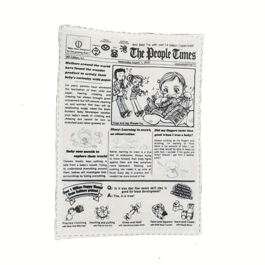 Pet Dog Newspaper Toy Chew Durable Squeaky Toy