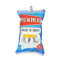 Chip Pattern Dog Toy for Small & Medium Dogs