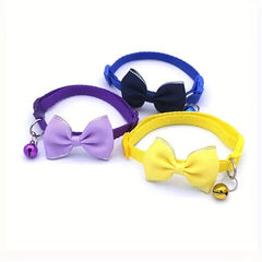 Cute Bow & Bell Pet Collar for Cats/Puppies