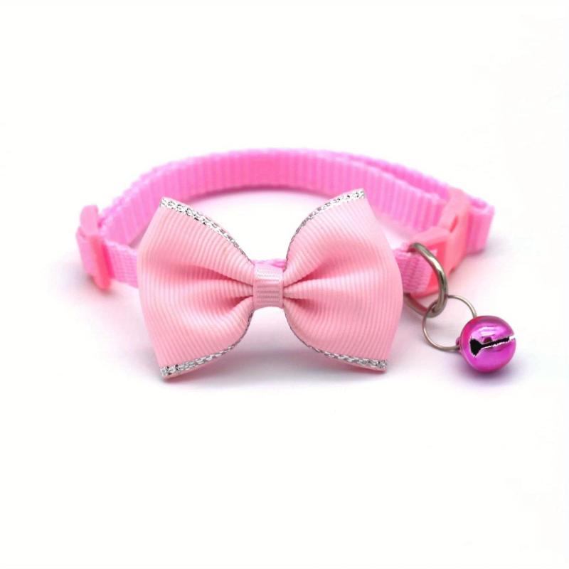 Cute Bow & Bell Pet Collar for Cats/Puppies