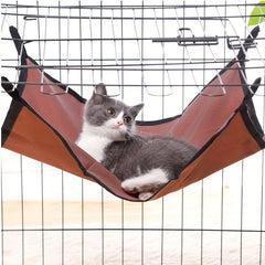 Reversible Pet Hammock Bed Breathable Waterproof Pet Hanging Hammock for Cats