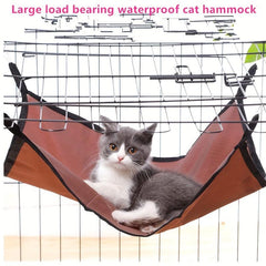 Reversible Pet Hammock Bed Breathable Waterproof Pet Hanging Hammock for Cats