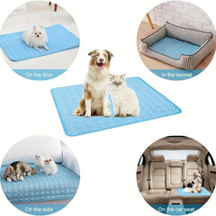 Pet Cooling Pad Self Cooling Mat For Dogs And Cats Summer Heat Relief