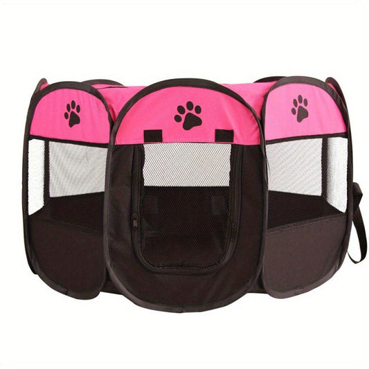 Portable Folding Pet Tent - Cozy and Secure Cat Room