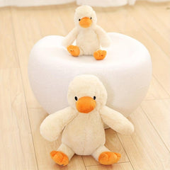 Durable Dog Chew Toy for Aggressive Chewers Squeaky Plush Yellow Duck