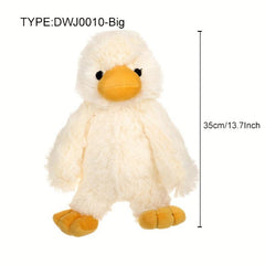 Durable Dog Chew Toy for Aggressive Chewers Squeaky Plush Yellow Duck