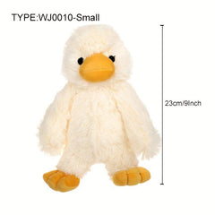 Durable Dog Chew Toy for Aggressive Chewers Squeaky Plush Yellow Duck