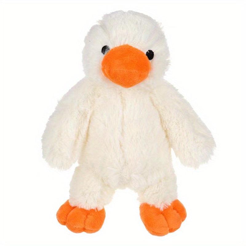 Durable Dog Chew Toy for Aggressive Chewers Squeaky Plush Yellow Duck
