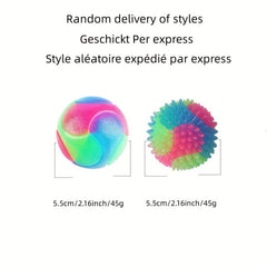 Durable Dog Crew Ball Toy for Grinding Teeth Sound, Interactive Pet Supplies