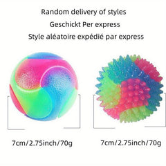 Durable Dog Crew Ball Toy for Grinding Teeth Sound, Interactive Pet Supplies