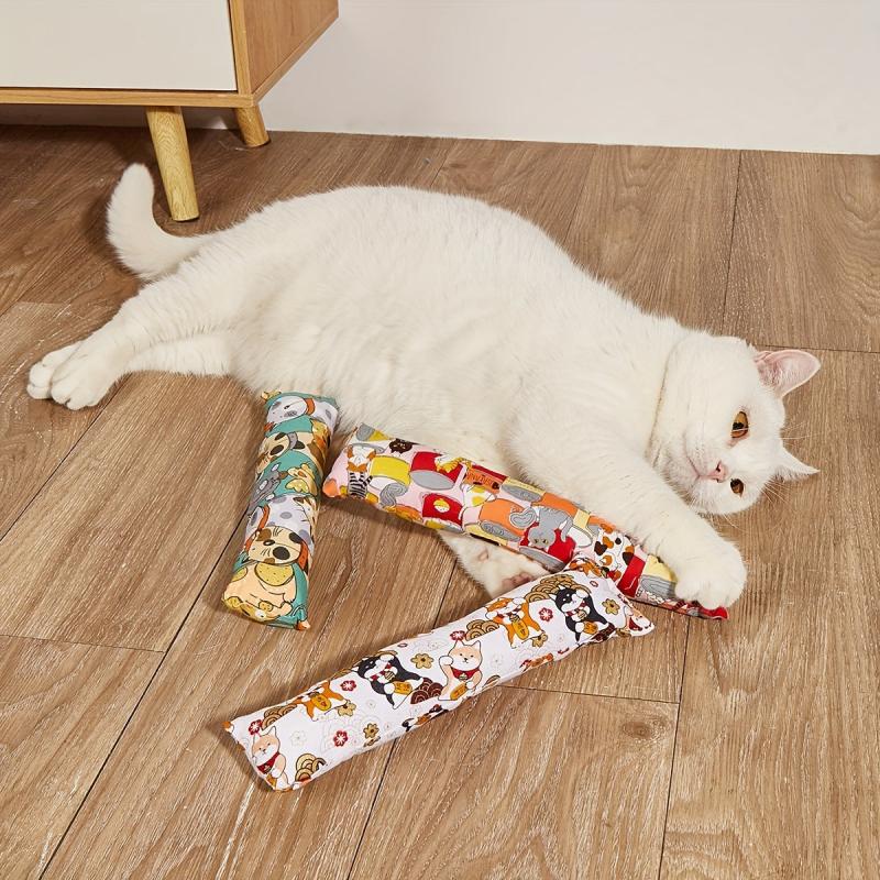 2pcs Pillow Cat Teaser Toys for Endless Fun