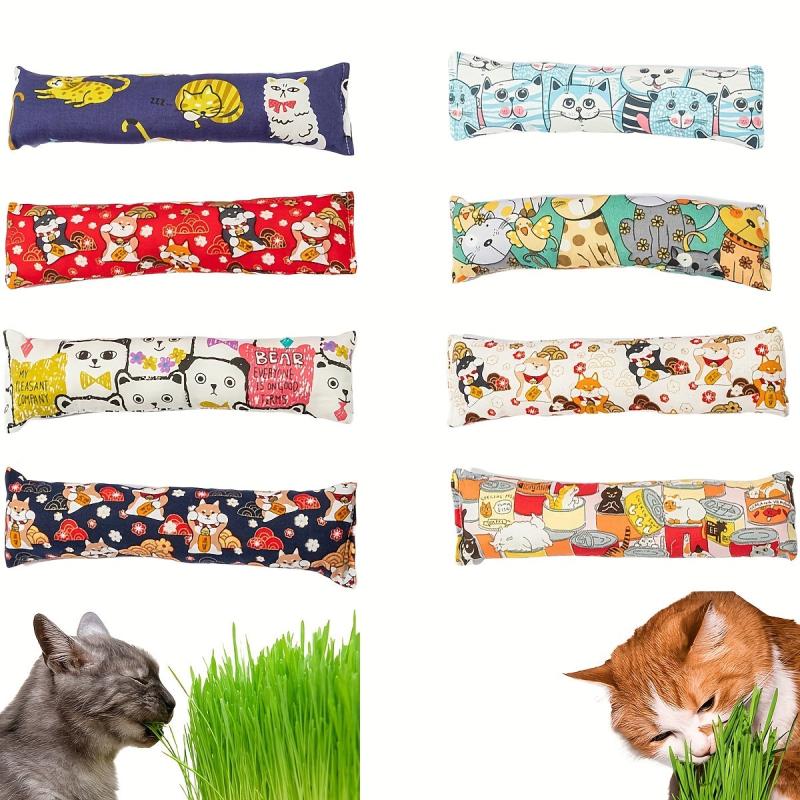 2pcs Pillow Cat Teaser Toys for Endless Fun