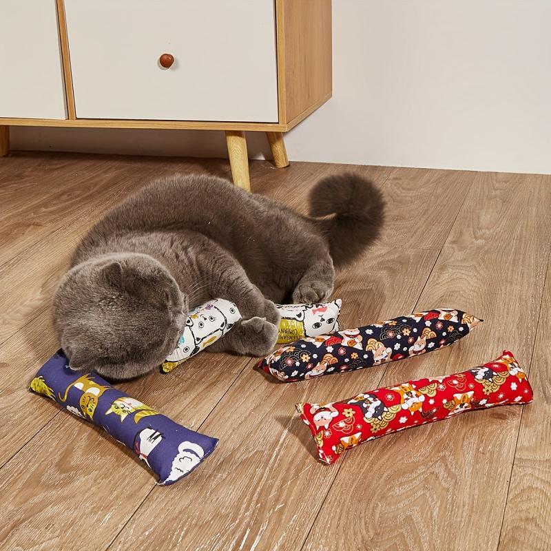 2pcs Pillow Cat Teaser Toys for Endless Fun